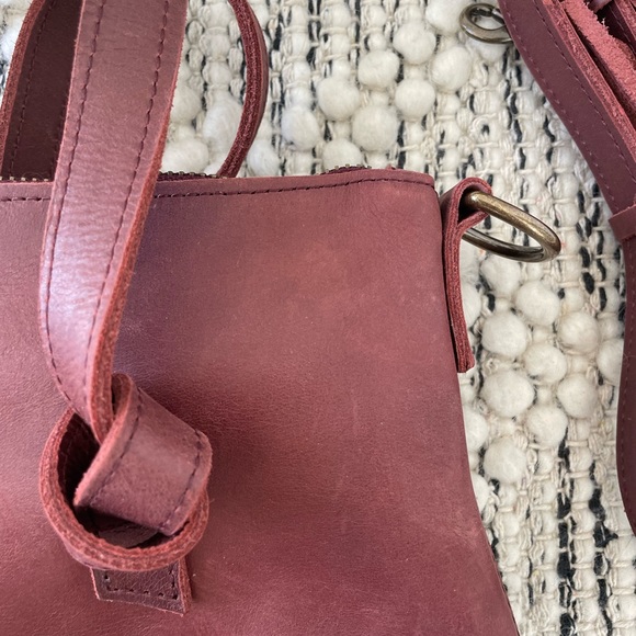 Able Rachel crossbody in Dark Cherry - Picture 9 of 16